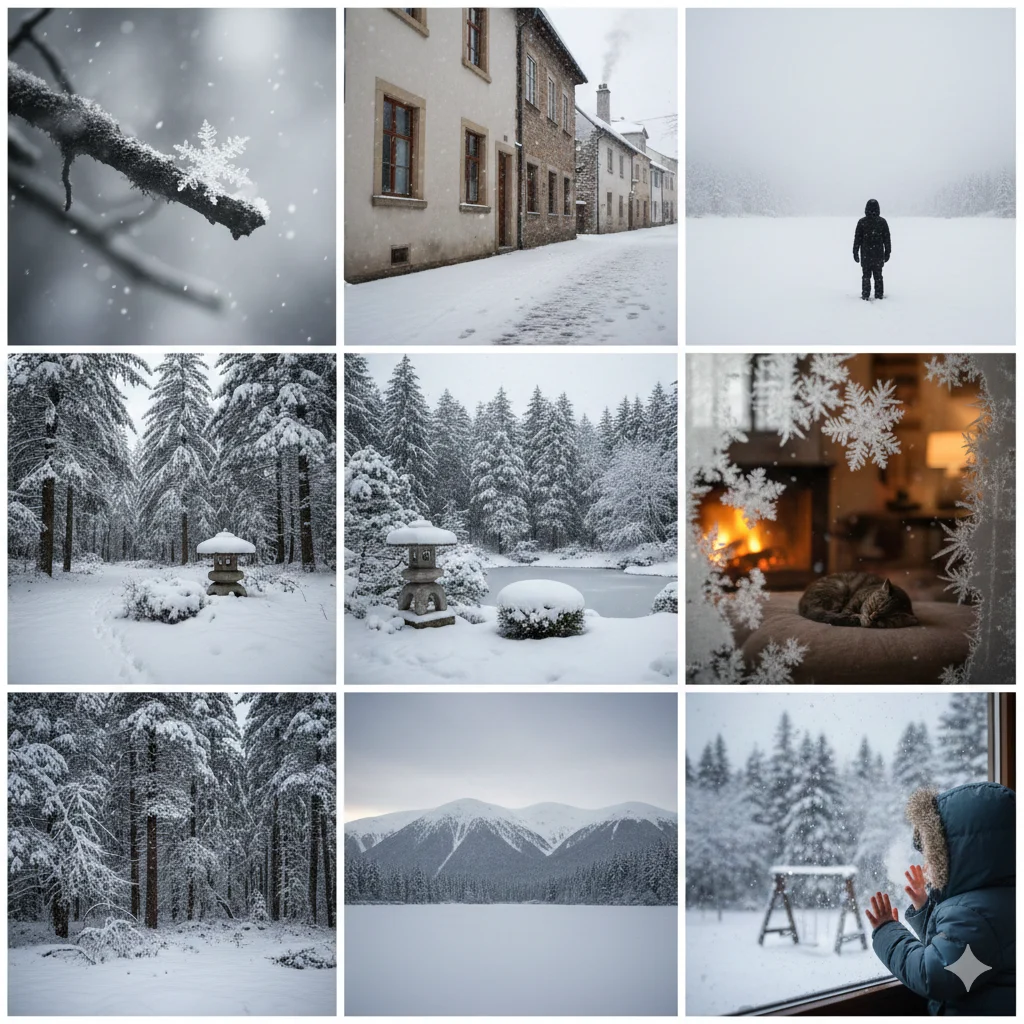 As quiet as snowfall