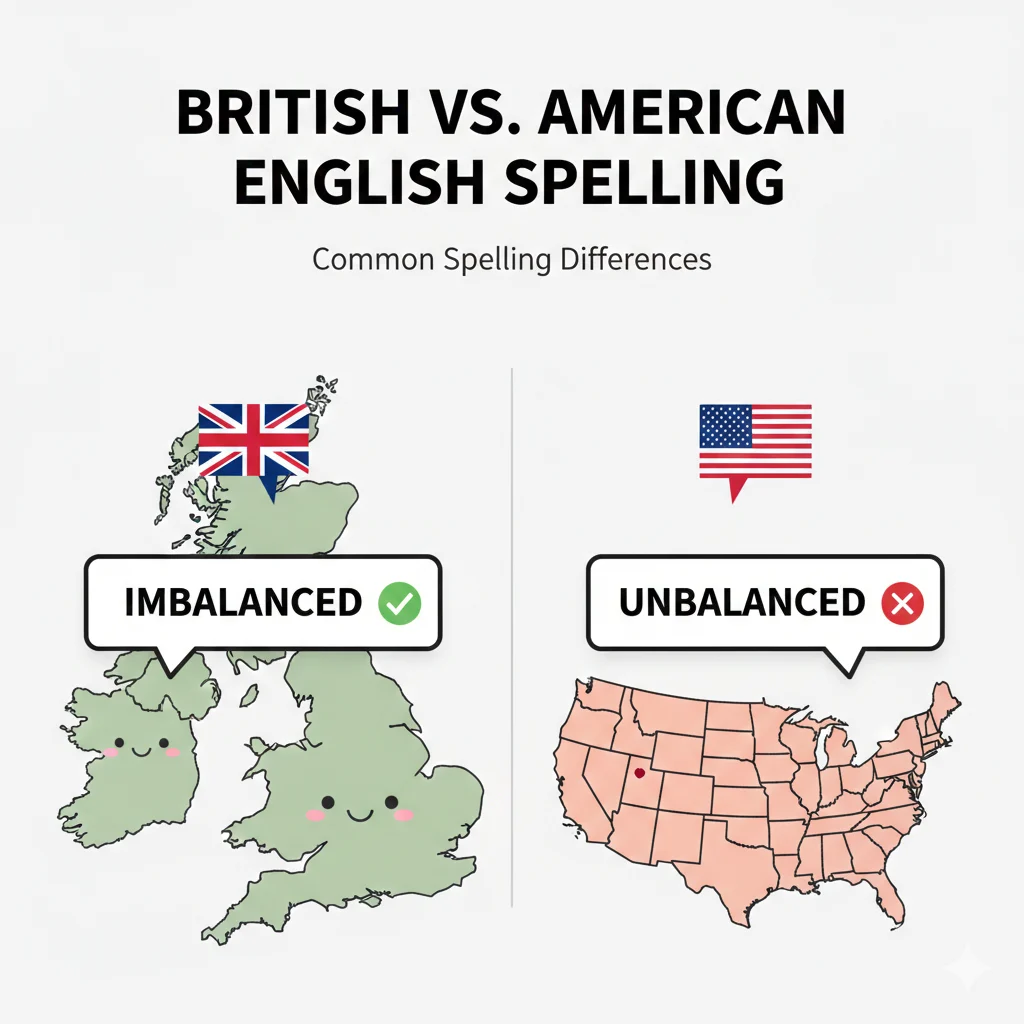 unbalanced / imbalanced