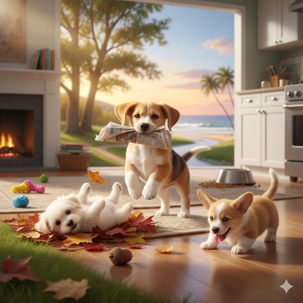 As Playful as a Puppy