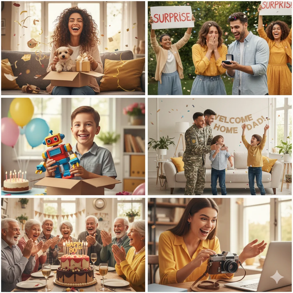 Happy Like a Surprise Gift