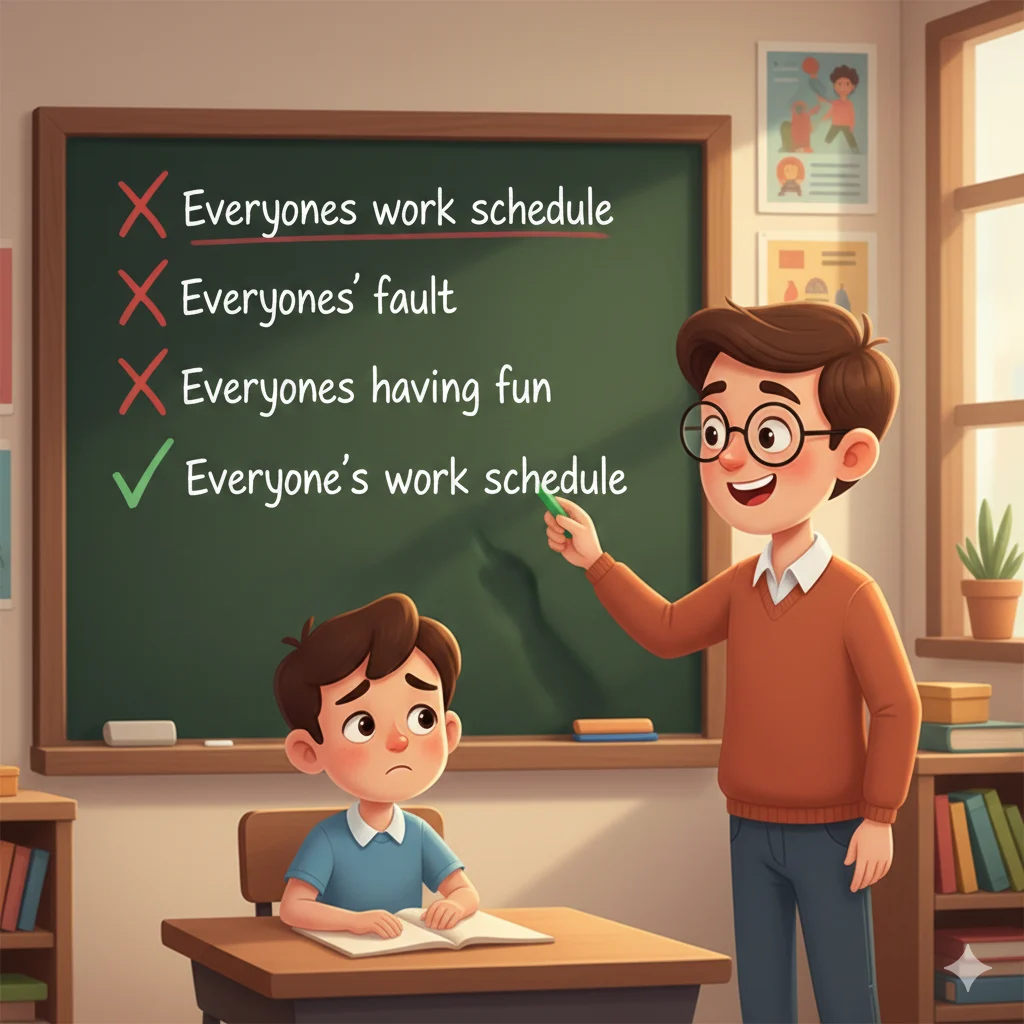 everyone's or everyones