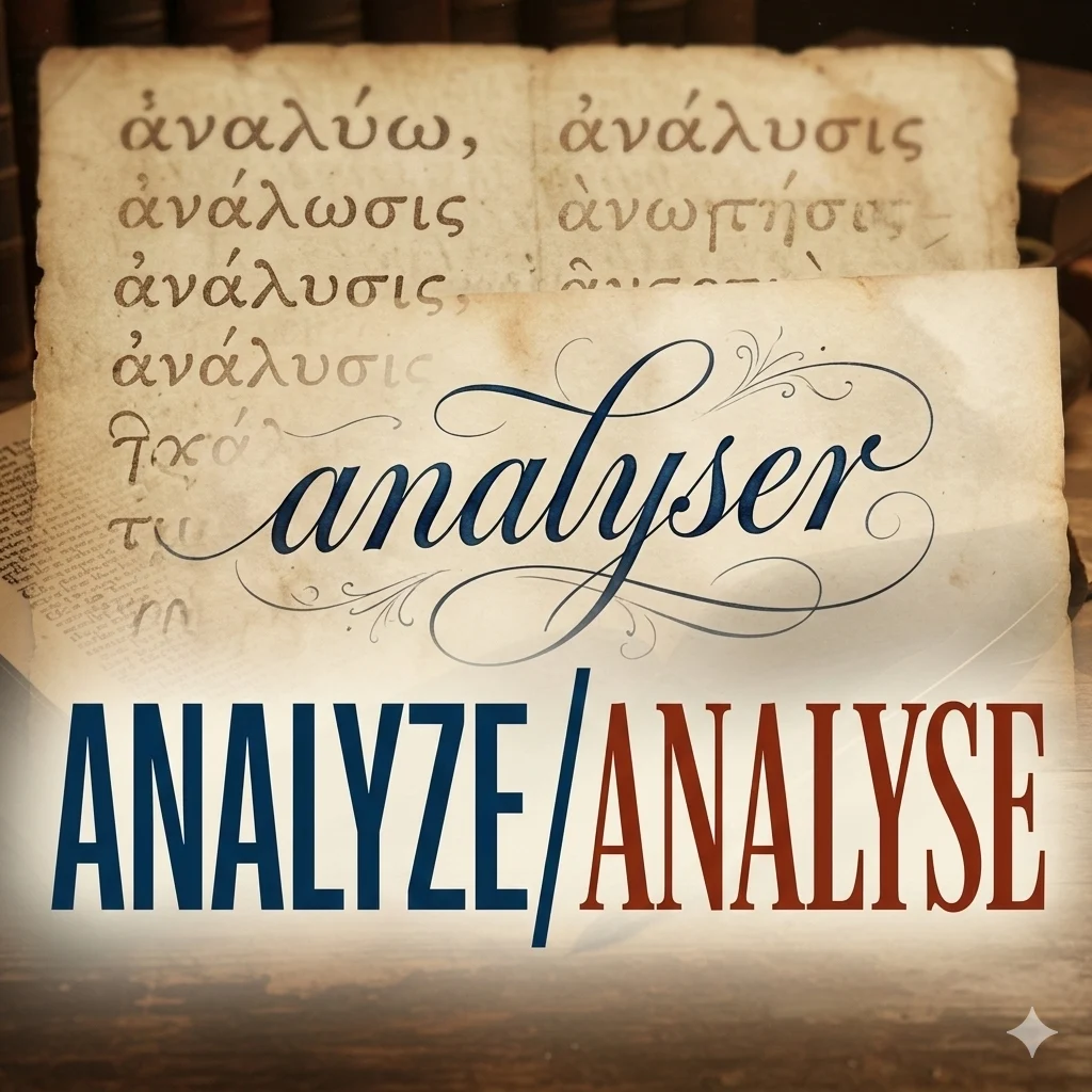 analize or analyze