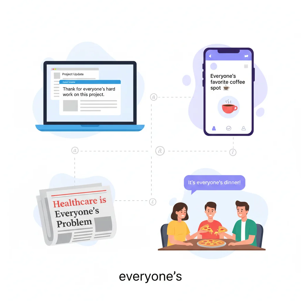 everyone's or everyones