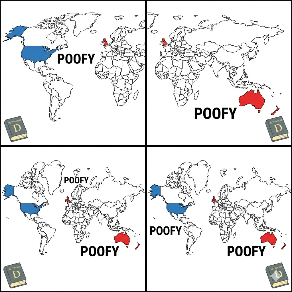 poufy or poofy