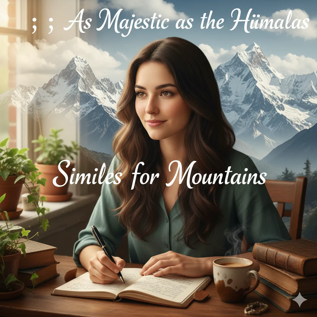 Similes for Mountains