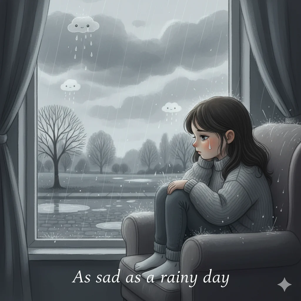 Similes for Being Sad