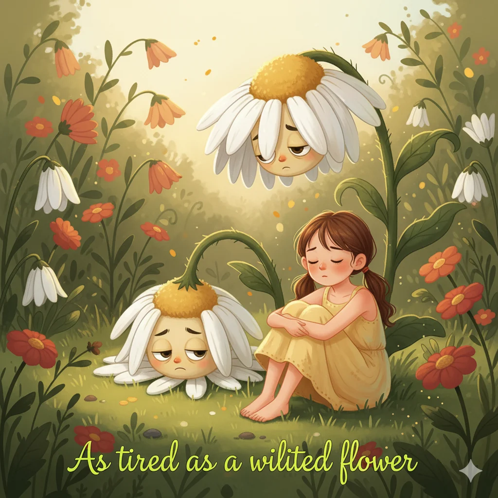 Similes for Being Tired