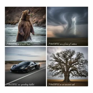 Similies for Powerful