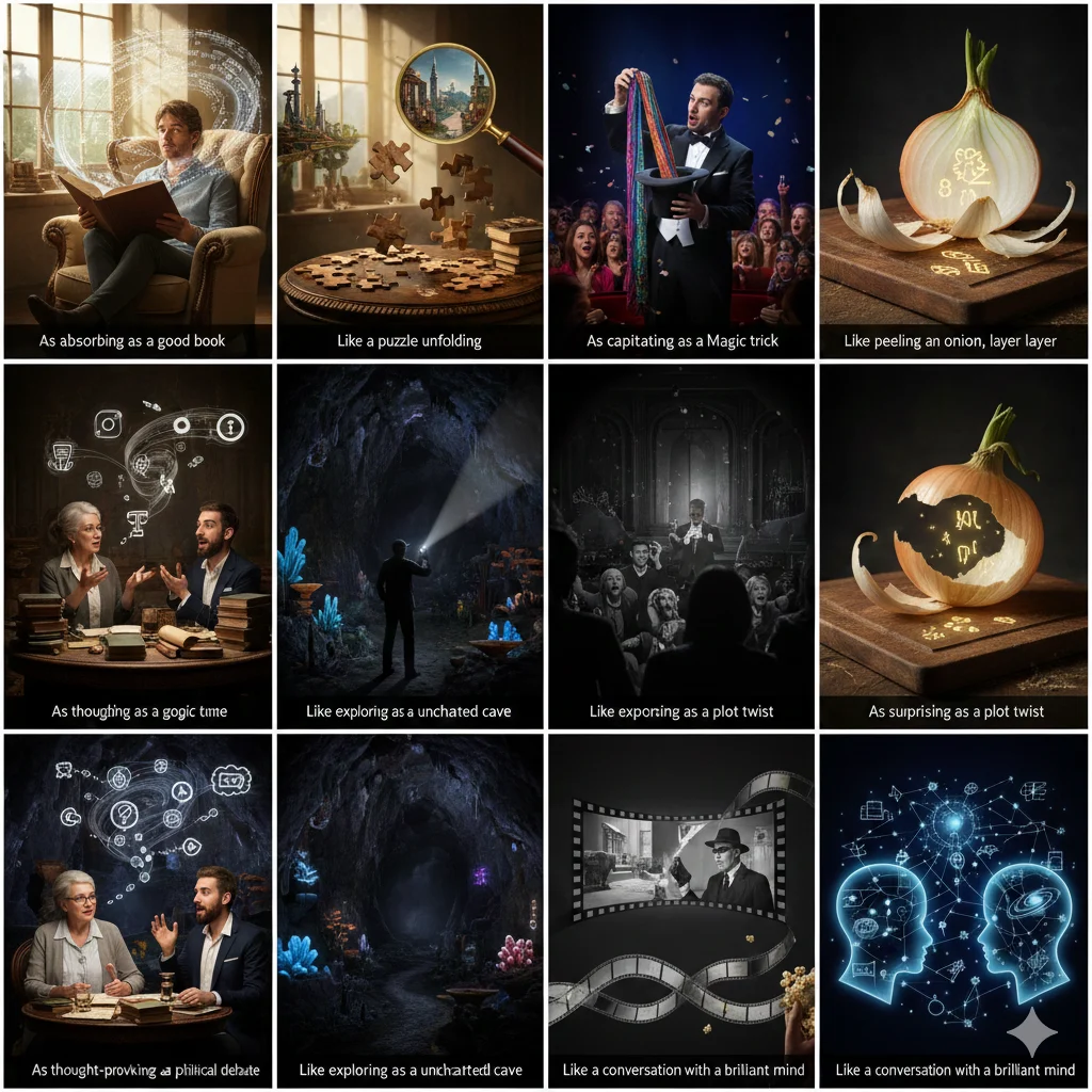 Similies for Interesting