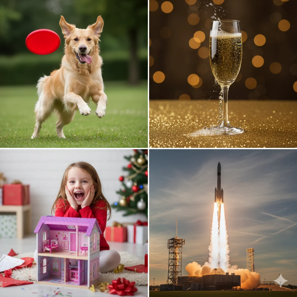 similies for excited