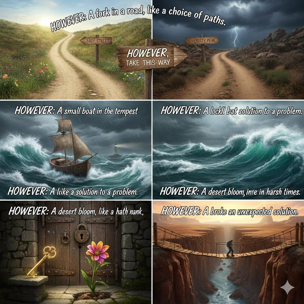 similies for however