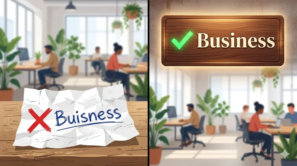 business or buisness