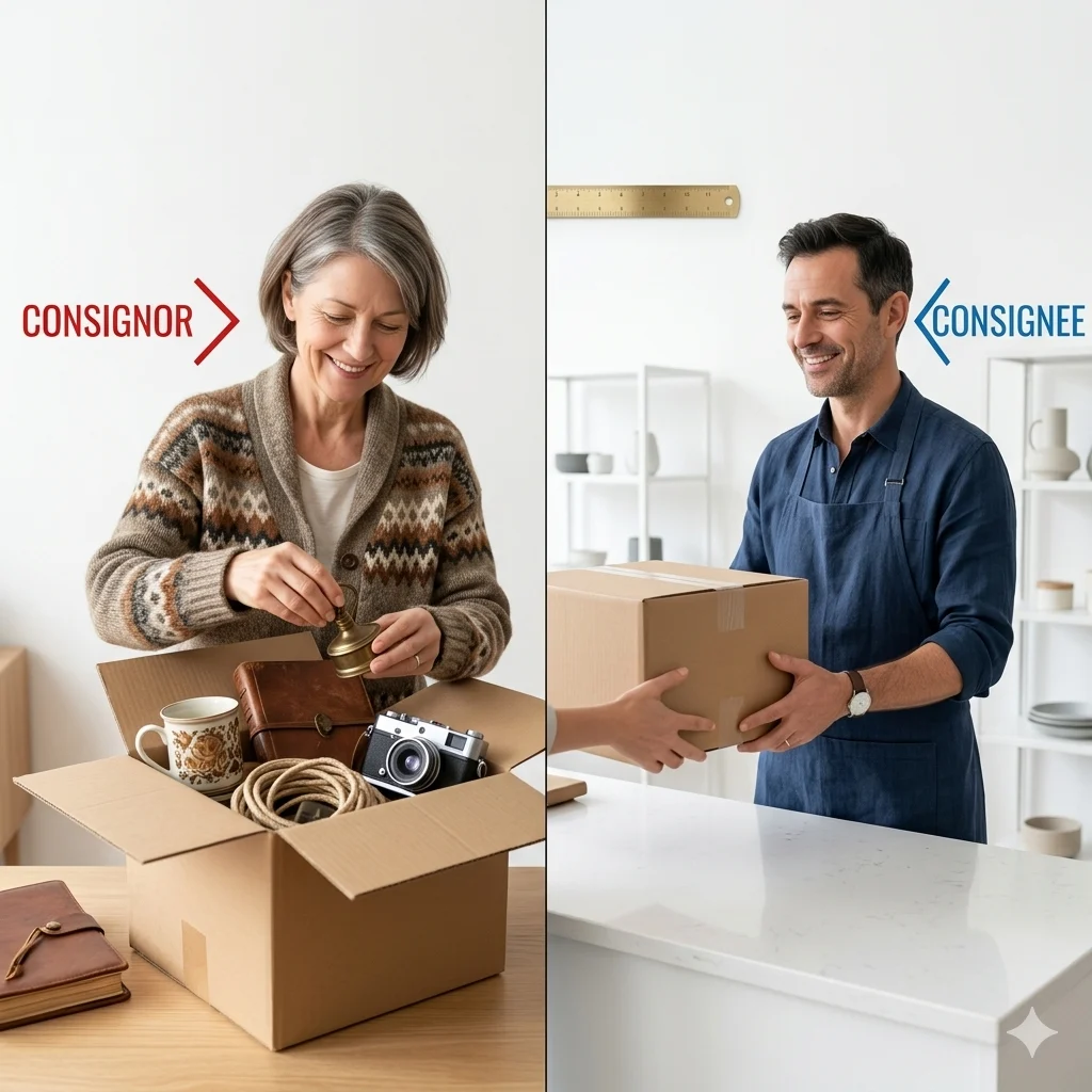 consigner or consignor